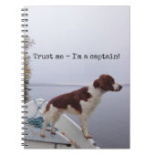 Vertrauen Sie mir, ich bin Kapitän Notizblock (Vorderseite)