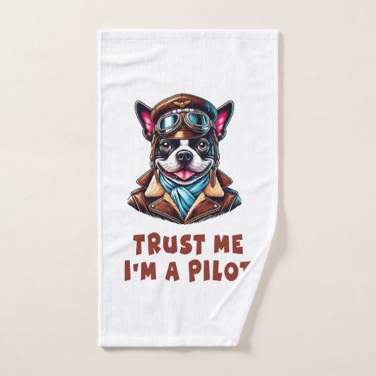 Vertrauen Sie mir, ich bin Pilot Handtuch (Handtuch)