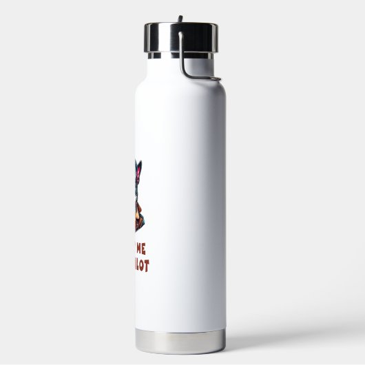 Vertrauen Sie mir, ich bin Pilot Trinkflasche (Links)