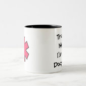 Vertrauen Sie mir, ich sind ein Doktor Mug Zweifarbige Tasse (Mittel)