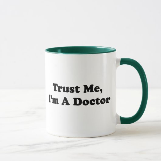 Vertrauen Sie mir, ich sind ein Doktor Tasse (Rechts)