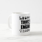 Vertrauen Sie mir, ich sind ein Elektroingenieur Kaffeetasse (Vorderseite Links)