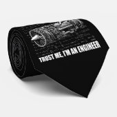 Vertrauen Sie mir, ich sind ein Ingenieur Krawatte (Gerollt)