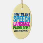 Vertrauen Sie mir, ich sind ein Keramik Ornament (Rechts)