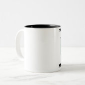 Vertrauen Sie mir, ich sind ein Psychiater! Zweifarbige Tasse (Vorderseite Links)