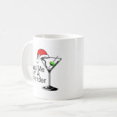 Vertrauen Sie mir Im ein Barkeeper Martini Kaffeetasse (Vorderseite Links)