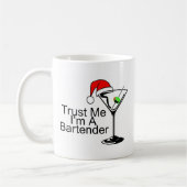 Vertrauen Sie mir Im ein Barkeeper Martini Kaffeetasse (Links)