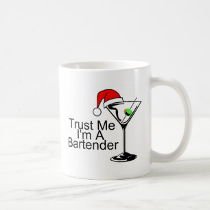 Vertrauen Sie mir Im ein Barkeeper Martini Kaffeetasse