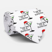 Vertrauen Sie mir Im ein Barkeeper Martini Krawatte (Gerollt)