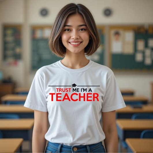 VERTRAUEN SIE MIR, LEHRER ZU SEIN Tri-Blend SHIRT