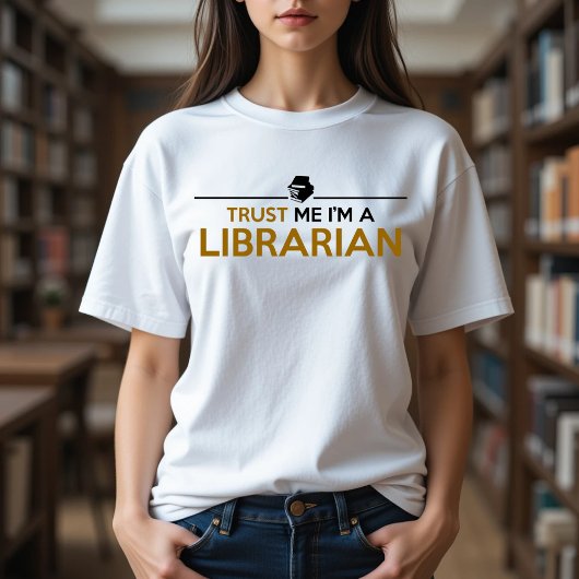 VERTRAUEN SIE MIR, LIBRARISCH ZU SEIN Tri-Blend SHIRT