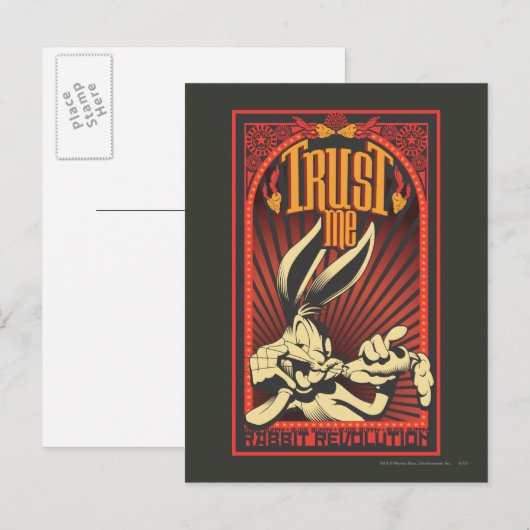 Vertrauen Sie mir Postkarte (Vorne/Hinten)