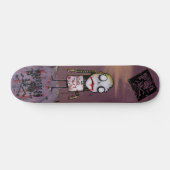 Vertrauen Sie nie dem lebenden Zombie-Skateboard Skateboard (Horizontal)