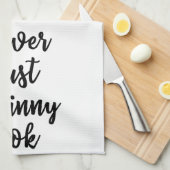 Vertrauen Sie nie einem dünnen Koch Geschirrtuch (Viertel Falte)