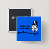 Vertrauen Sie nie einem Mann… Button (Vorne & Hinten)