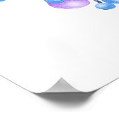 Vertrauen Sie niemals auf ein Atom Funny Science-T Poster (Ecke)