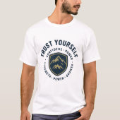 Vertrauen Sie sich selbst - Motivierend Design von T-Shirt (Vorderseite)