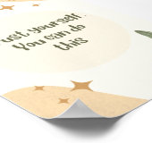 Vertrauen Sie sich selbst - Sie können dieses Post Poster (Ecke)