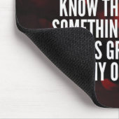 Vertrauen Sie sich selbst - Workout Motivierend Mousepad (Ecke)