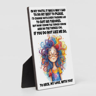 VERTRAUEN und Gute Geschichte ... Fotoplatte