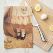 Vertrauen von Charles Burton Barber, Saint Bernard Geschirrtuch (Viertel Falte)