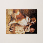 Vertrauen von Charles Burton Barber, Saint Bernard Puzzle (Horizontal)