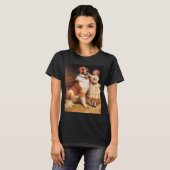 Vertrauen von Charles Burton Barber, Saint Bernard T-Shirt (Vorne ganz)