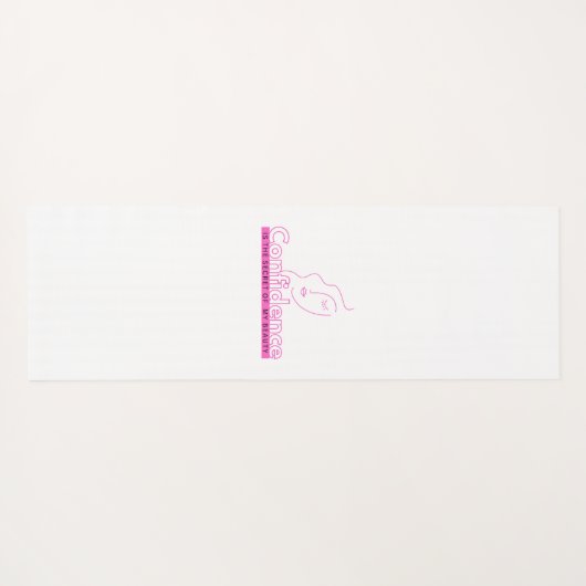 Vertrauen Yogamatte (Rückseite (Horizontal))