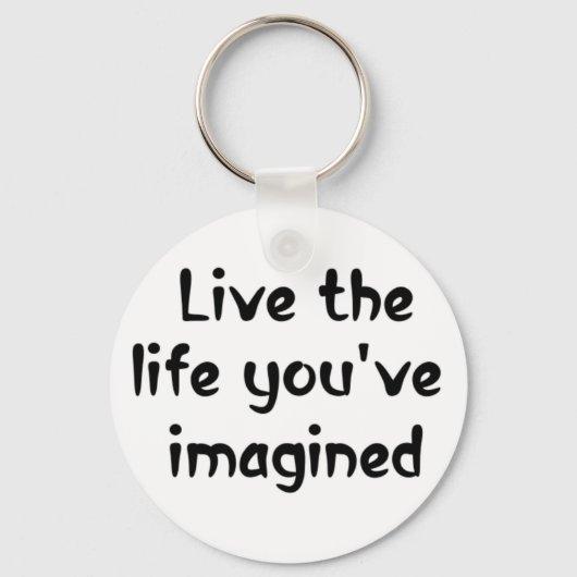 Vertrauen zitieren lebenslange Redewendungen inspi Schlüsselanhänger (Vorderseite)