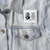 Vertrauens-Gerechtigkeits-Zitat Abraham Lincolns Button (Beispiel)