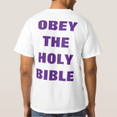 Vertrauens-Jesusevangelism-T - Shirt (Rückseite)