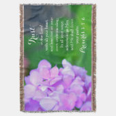 Vertrauens-Sprichwort-christliche Decke (Vorderseite Vertikal)