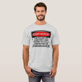 Vertrauens-Zitat-Sprichwort-lustiges Shirt (Vorne ganz)
