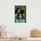 Vertrauensfragen Poster (Küche)