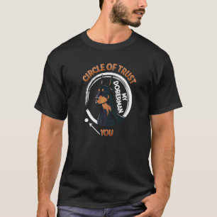 Vertrauenskreis Mein Dobermann Du T-Shirt