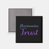 Vertrauenspräventionsdesign harmonisieren magnet (Vorderseite/Rückseite)