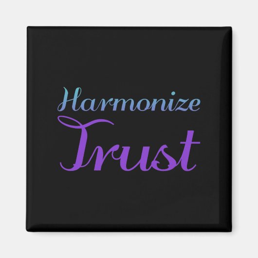 Vertrauenspräventionsdesign harmonisieren magnet (Vorne)