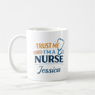 Vertrauenswürdige Tasse mit individuellem Namen Ge