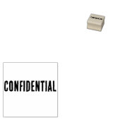 VERTRAULICH GUMMISTEMPEL (Stempel)