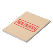 vertraulich notizblock (Rotiert)