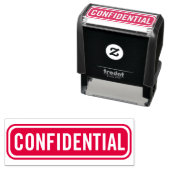 Vertrauliche Briefmarke Permastempel (Beispiel)