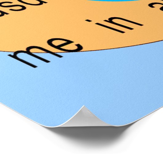 Vertrauliches Motivierend Poster (Ecke)