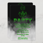 Vertrauliches VIP-Party Einladung (Vorne/Hinten)