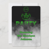 Vertrauliches VIP-Party Einladung (Rückseite)