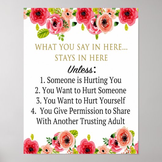 Vertraulichkeitspaket des Beratungsbüros Poster (Vorne)