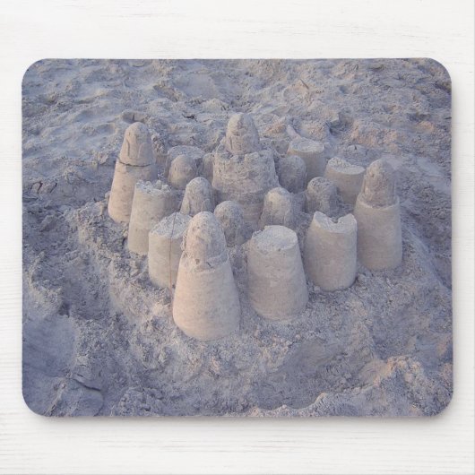 verträumte Sandburg Mousepad (Vorne)