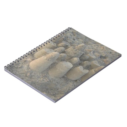 verträumte Sandburg Notizblock (Linke Seite)