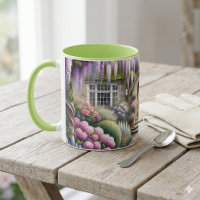 Verträumter Gartenweg im Cottage-Stil