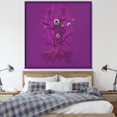 Verträumter Spukbaum Leinwanddruck (Insitu (Schlafzimmer))