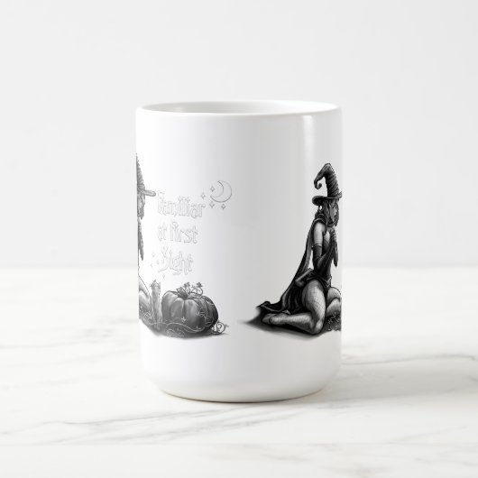 Vertraut auf den ersten Blick Kaffeetasse (Mittel)